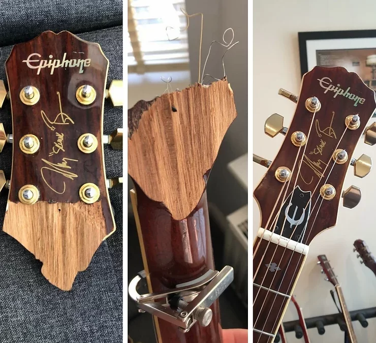Gibson Headstock Break? – It’s all about the angle.